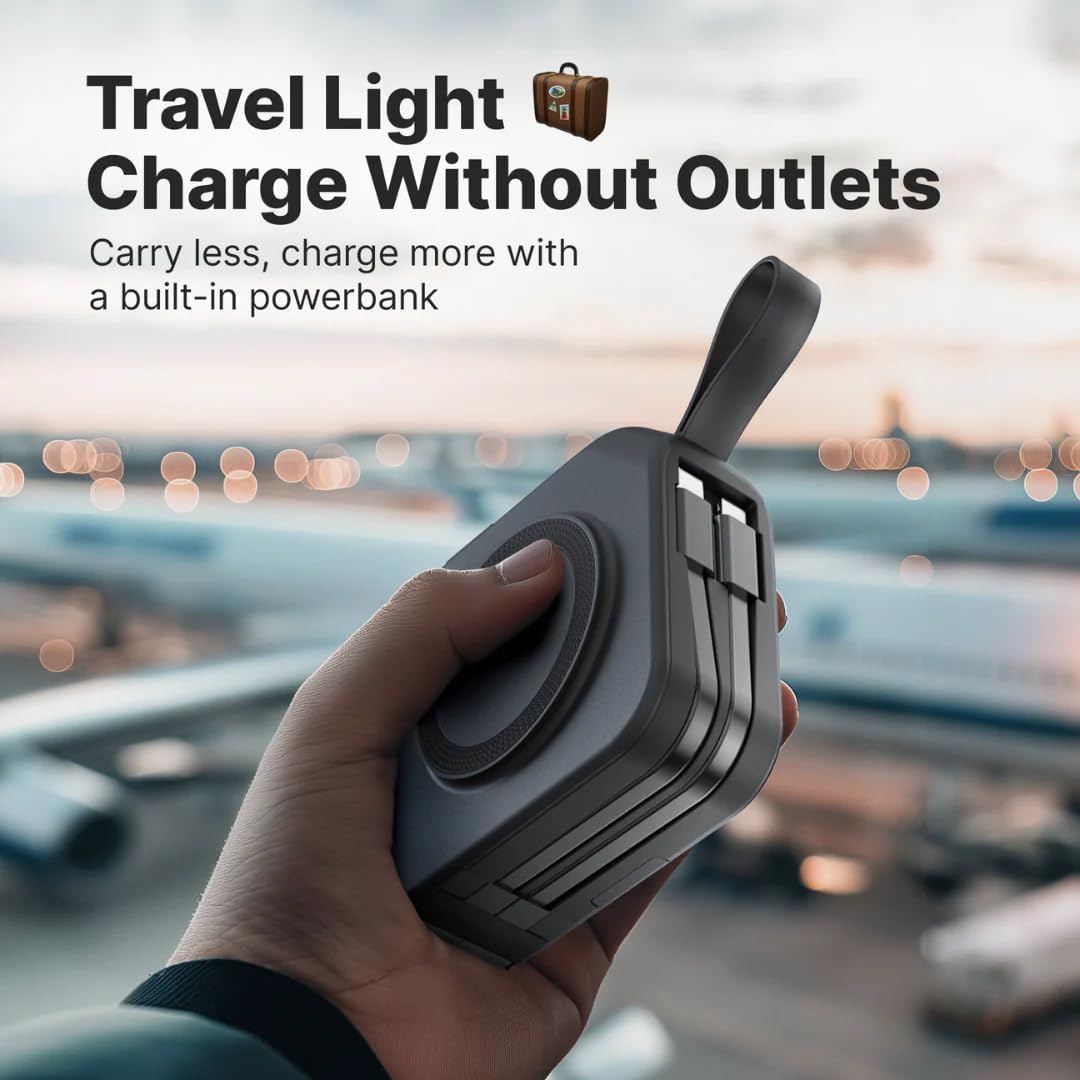 Powerpack Universal 5 in 1 Travel Power Bank 10,000mAH
