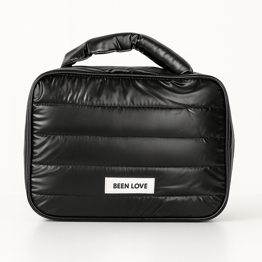 Puffy Quilted Makeup Bag