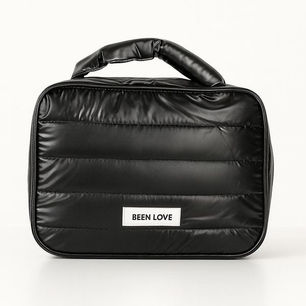 Puffy Quilted Makeup Bag