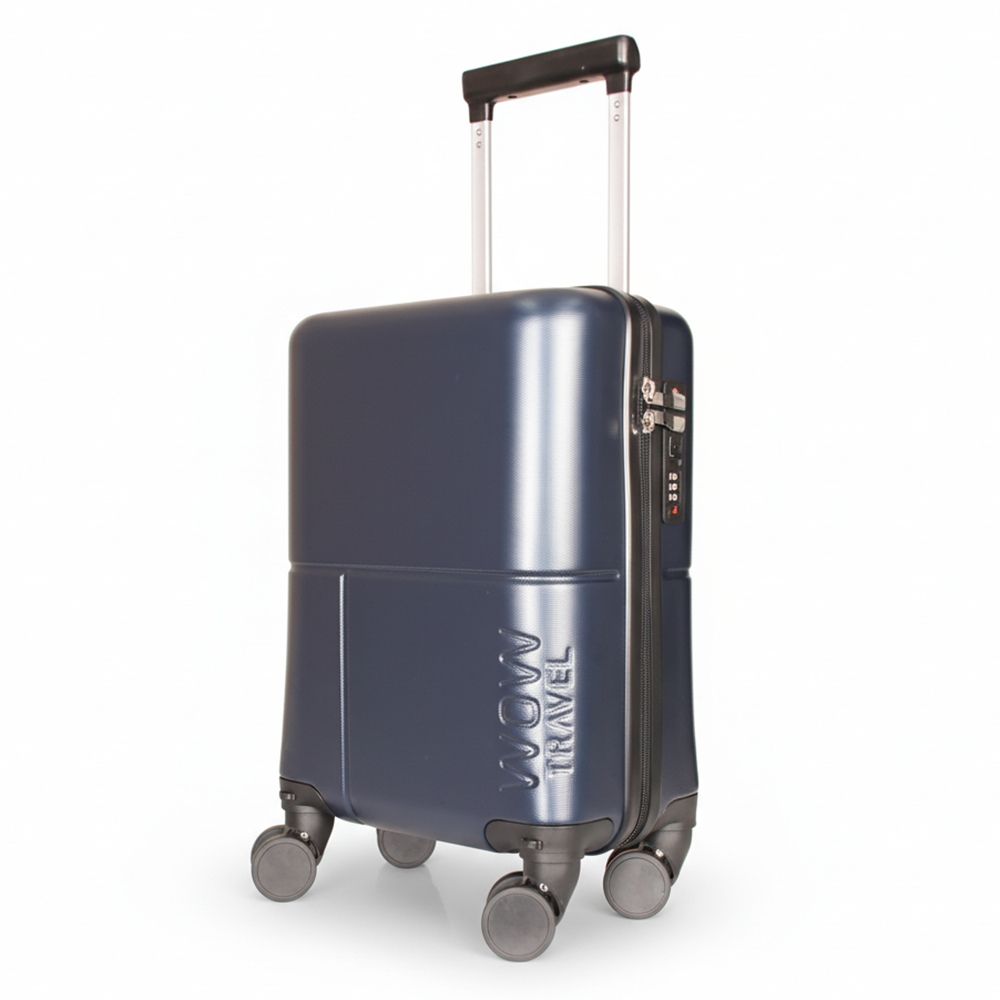 NAVY WOW TRAVEL UNDERSEAT CABIN BAG  RYANAIR - WIZZAIR 40x30x20 *NEW SIZE*