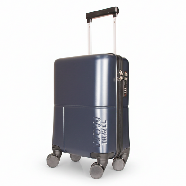 NAVY WOW TRAVEL UNDERSEAT CABIN BAG  RYANAIR - WIZZAIR 40x30x20 *NEW SIZE*