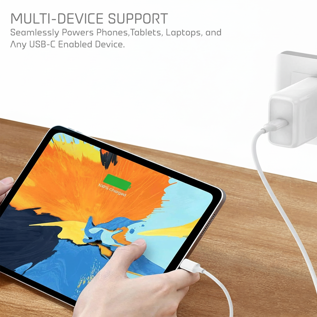 Travel USB C to USB C Cable 1M (1 METER)