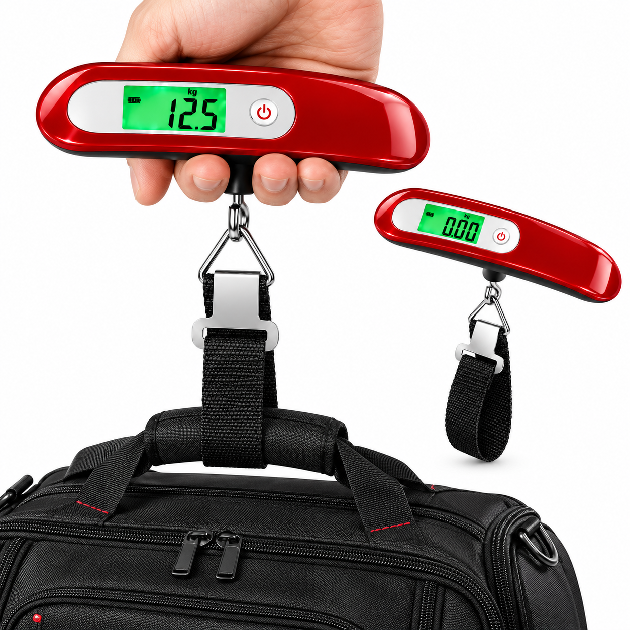 Digital Luggage Scale 50kg with LCD Display and Battery Included