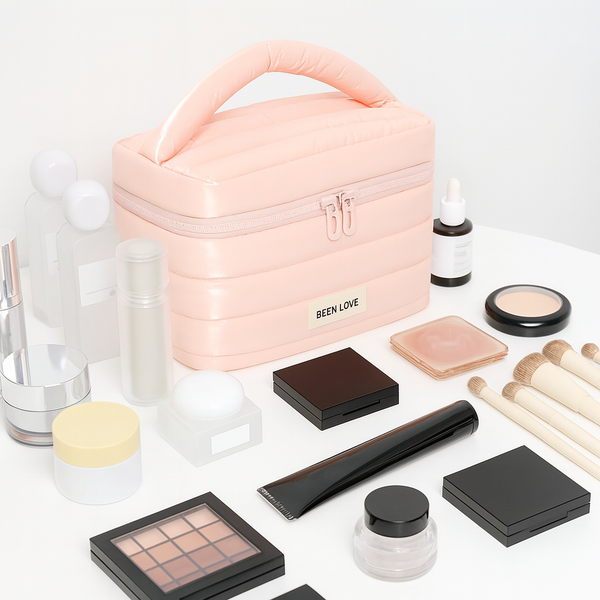 Large Capacity Puffy Makeup Bag