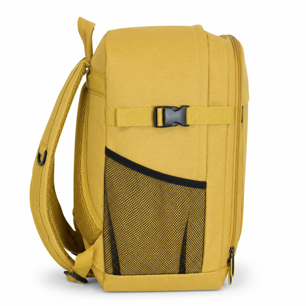 Mustard Ryanair Cabin Backpack 40x30x20 Underseat Cabin Bag