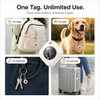 1 x White AirTag Tracker for Apple