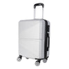 SILVER GREY 20" OVERHEAD CABIN SUITCASE