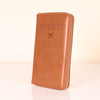 Black RFID Protected Passport Travel Wallet