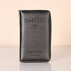 Black RFID Protected Passport Travel Wallet