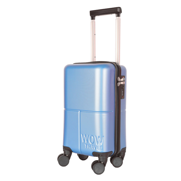 CYANINE BLUE WOW TRAVEL UNDERSEAT CABIN BAG  RYANAIR - WIZZAIR