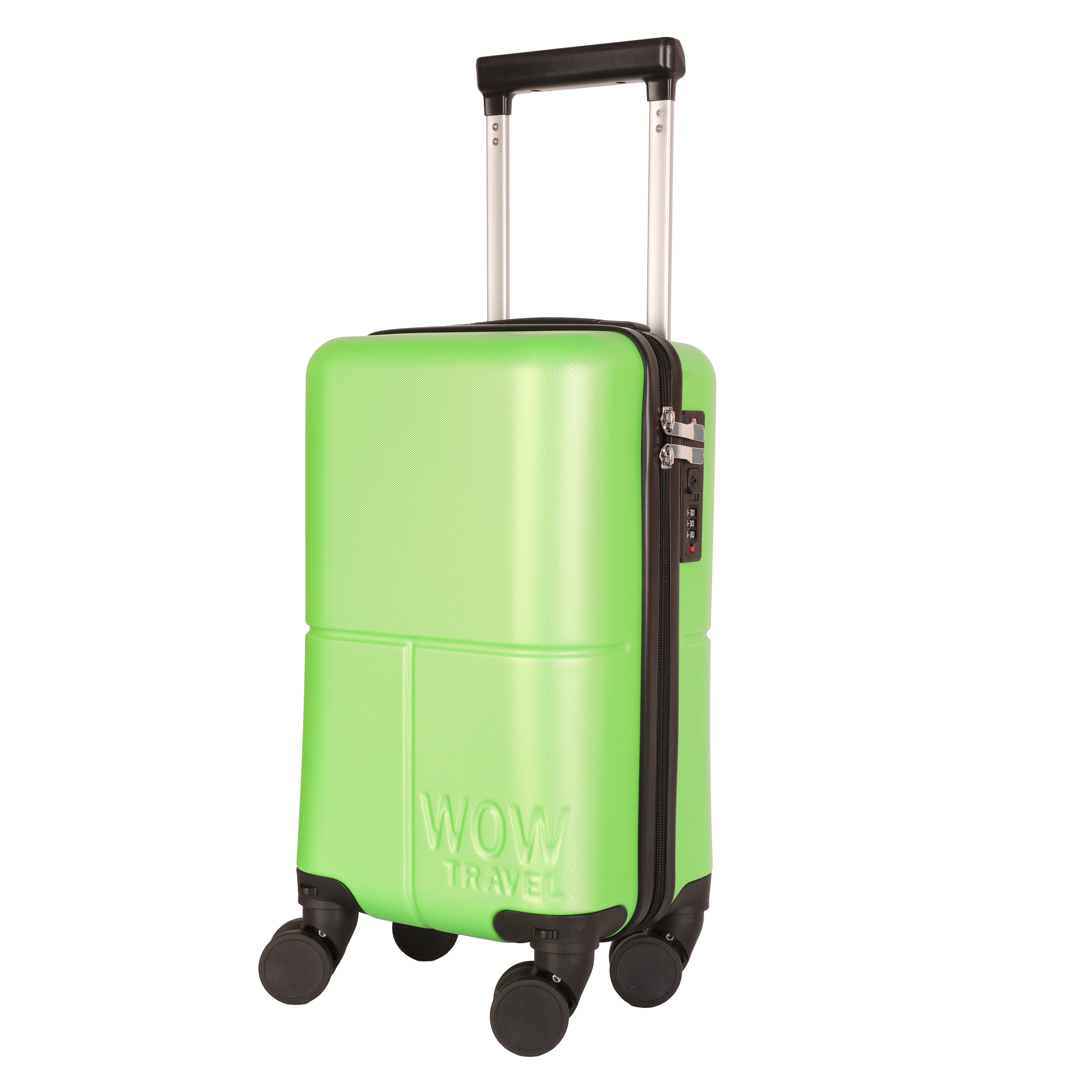 GREEN WOW TRAVEL UNDERSEAT CABIN BAG  RYANAIR - WIZZAIR 40x30x20 *NEW SIZE*