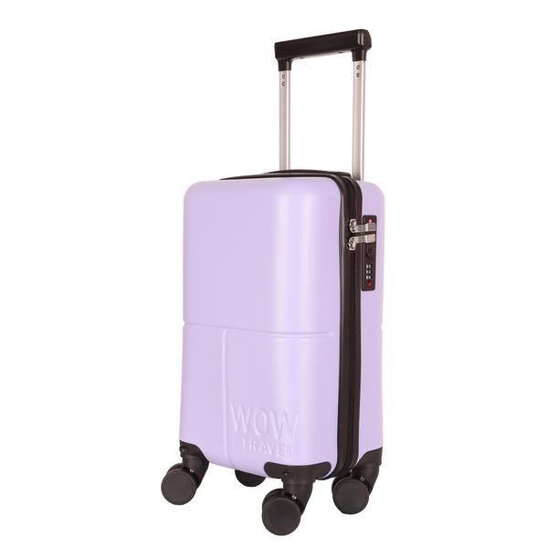 LIGHT PURPLE WOW TRAVEL UNDERSEAT CABIN BAG  RYANAIR - WIZZAIR