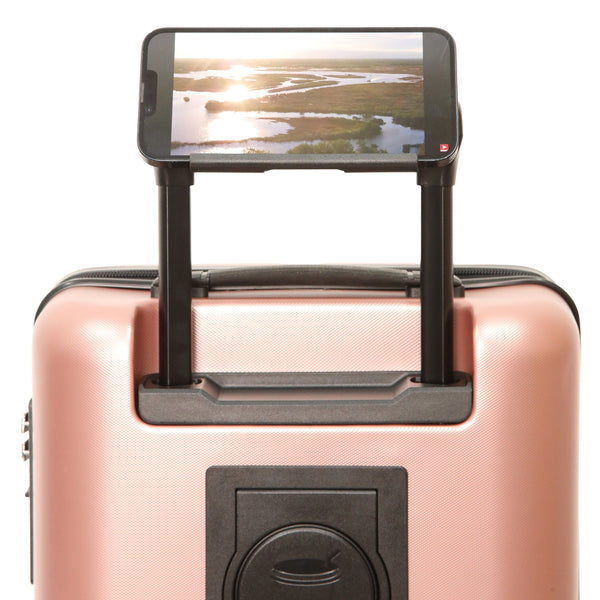 SILVER GREY WOW Travel 40×30×20 Underseat Cabin Suitcase Ryanair Approved Lightweight Carry On