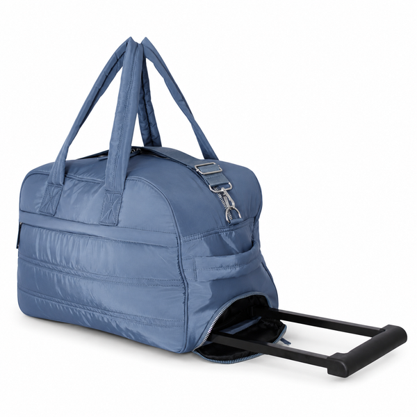 Black 40x30x20cm Underseat Trolley Bag with Wheels – Ryanair Cabin Bag