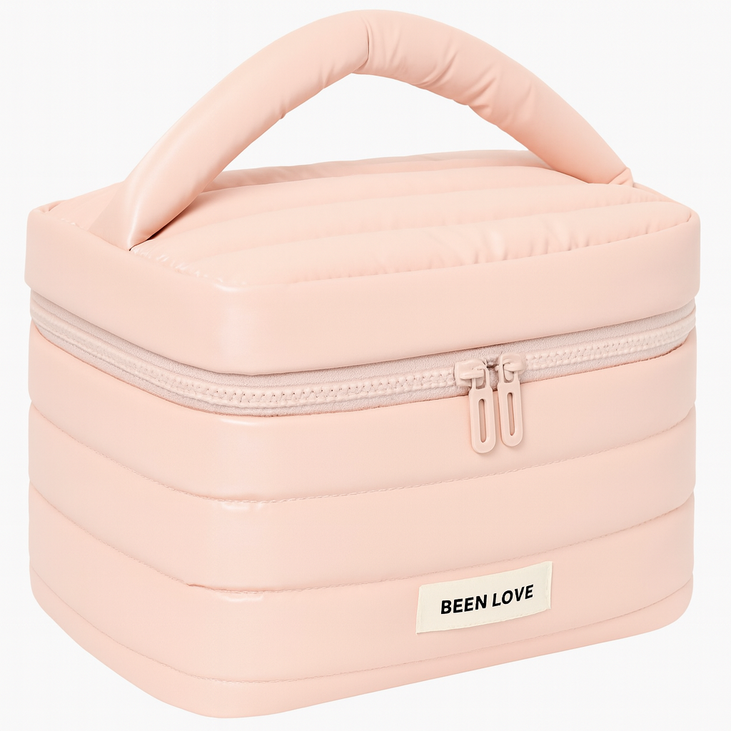 Large Capacity Puffy Makeup Bag