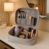Puffy Quilted Makeup Bag