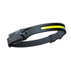Rechargeable COB LED Head Torch with Motion Sensor