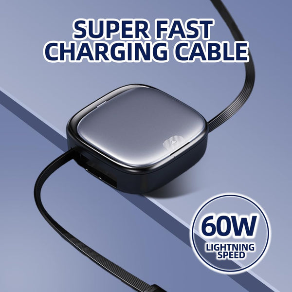 5 in 1 Retractable Charging Cable Pocket Gadget Set