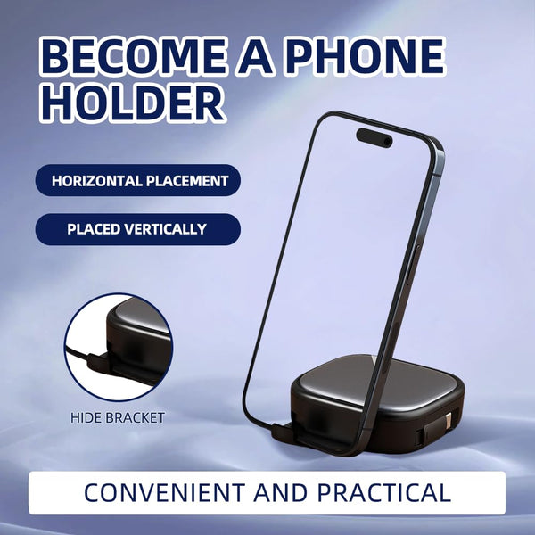 5 in 1 Retractable Charging Cable Pocket Gadget Set