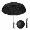 WOW Travel Automatic Carabiner Umbrella | Windproof 10 Rib Travel Umbrella