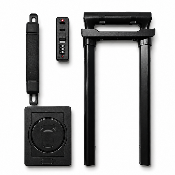 WOW Travel 4 Piece Replacement Kit for Ryanair and EasyJet Suitcases
