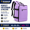 Purple Ryanair 40x30x20cm Underseat Backpack