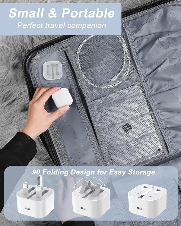 Travel USB C Plug Super Fast Charge (1x PLUG ONLY)