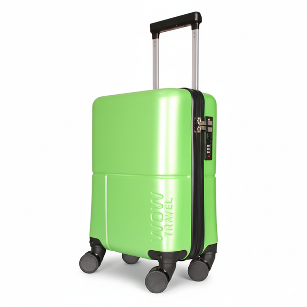 GREEN WOW TRAVEL UNDERSEAT CABIN BAG  RYANAIR - WIZZAIR 40x30x20 *NEW SIZE*