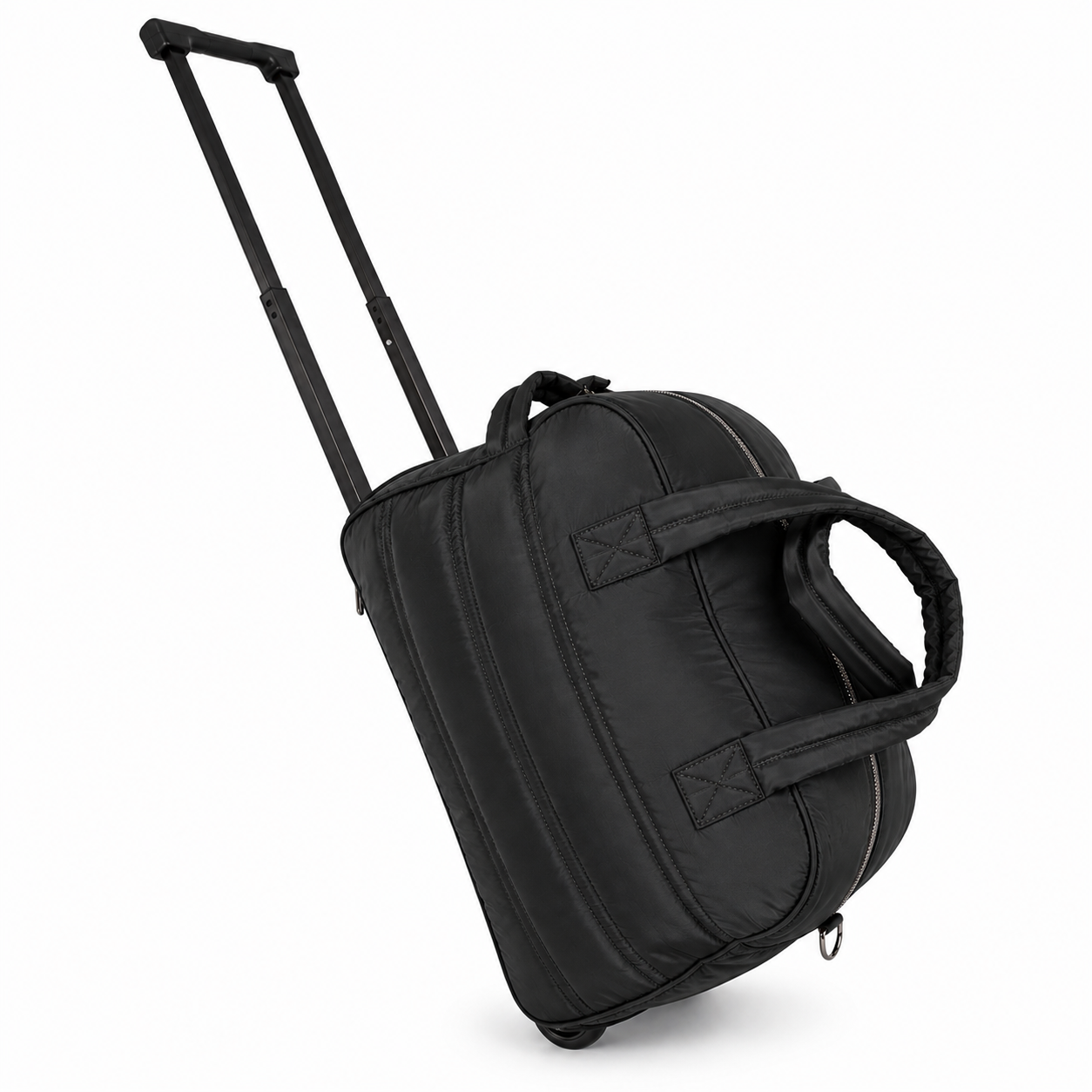 Black 40x30x20cm Underseat Trolley Bag with Wheels – Ryanair Cabin Bag