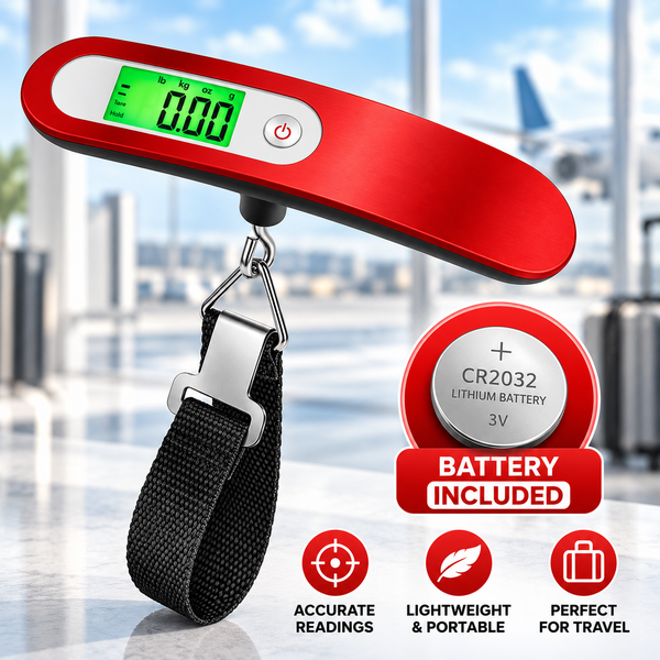Digital Luggage Scale 50kg with LCD Display and Battery Included