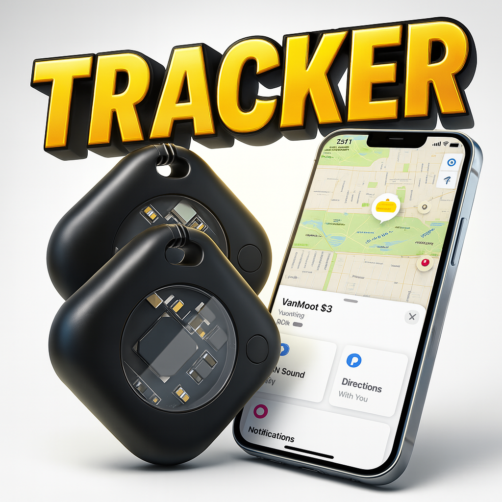 2 x AirTag Tracker for Apple Find My
