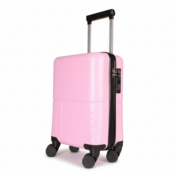 PINK WOW TRAVEL UNDERSEAT CABIN BAG  RYANAIR - WIZZAIR 40x30x20 *NEW SIZE*