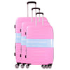 set of 3 suitcase luggage set