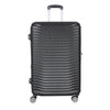 BLACK 3 PIECE LUGGAGE SUITCASE SET