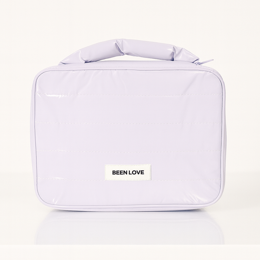Puffy Quilted Makeup Bag