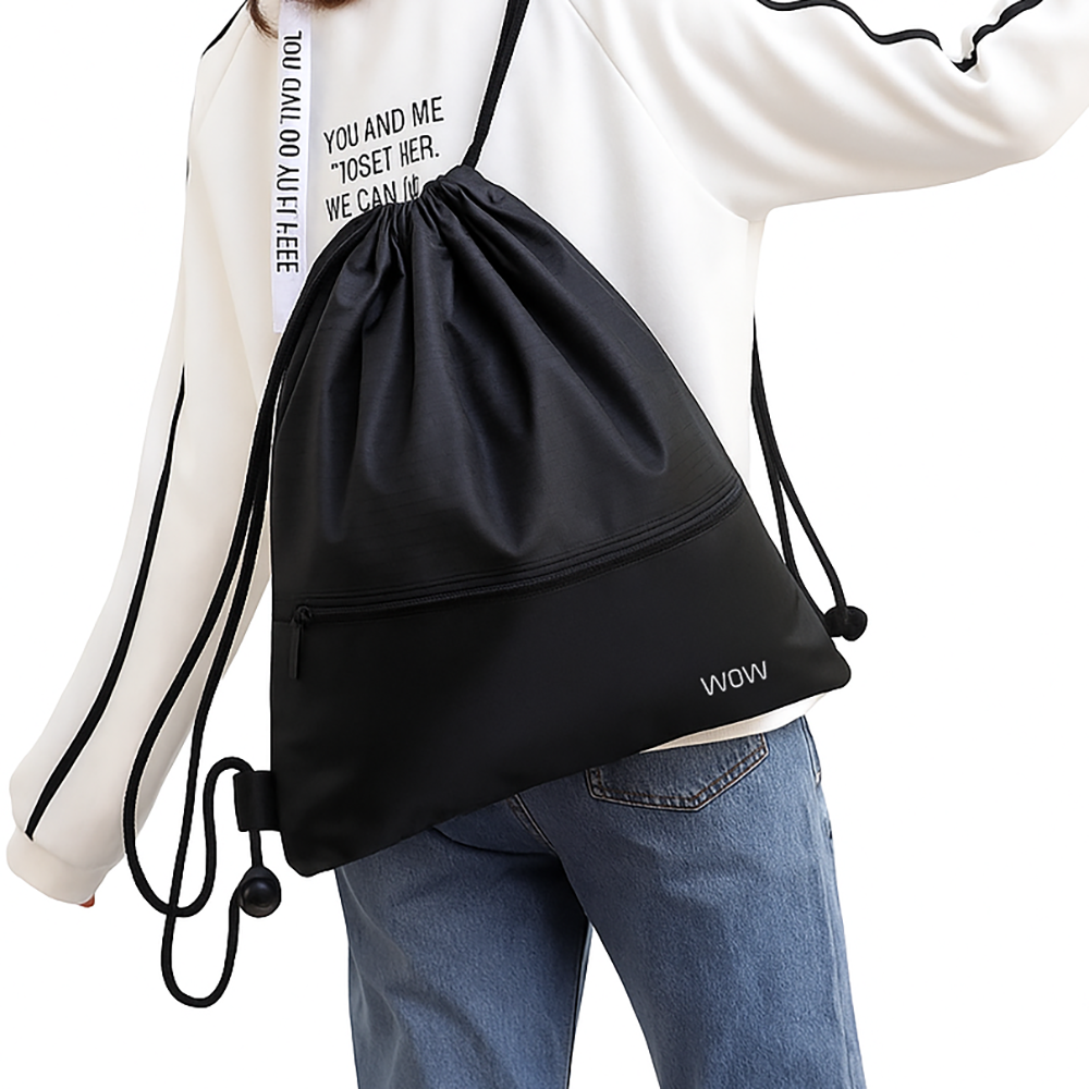 Waterproof Gym Bag Drawstring Backpack