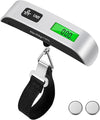Digital Luggage Scale with Temperature Sensor – 110lb/50kg Capacity, Backlit LCD, Tare Function, Lightweight & Portable