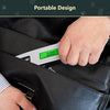Digital Luggage Scale with Temperature Sensor – 110lb/50kg Capacity, Backlit LCD, Tare Function, Lightweight & Portable