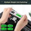 Digital Luggage Scale with Temperature Sensor – 110lb/50kg Capacity, Backlit LCD, Tare Function, Lightweight & Portable