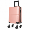 EasyJet 45x36x20 Underseat Cabin Suitcase Jet2 Approved Carry On Luggage WOW Travel Rose Gold