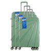 Green Set of 3 Suitcases