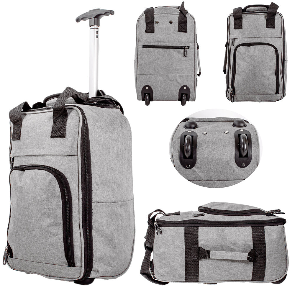 Grey Underseat Cabin Bag Trolley - RYANAIR