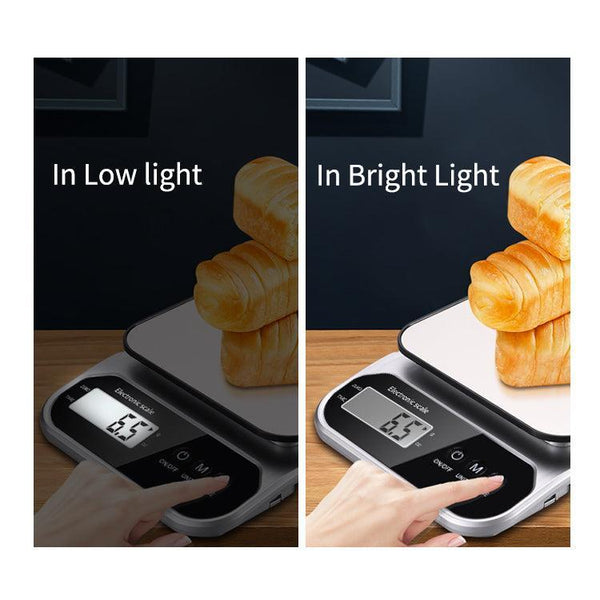 LCD Display Smart Touch Digital Food Scales
