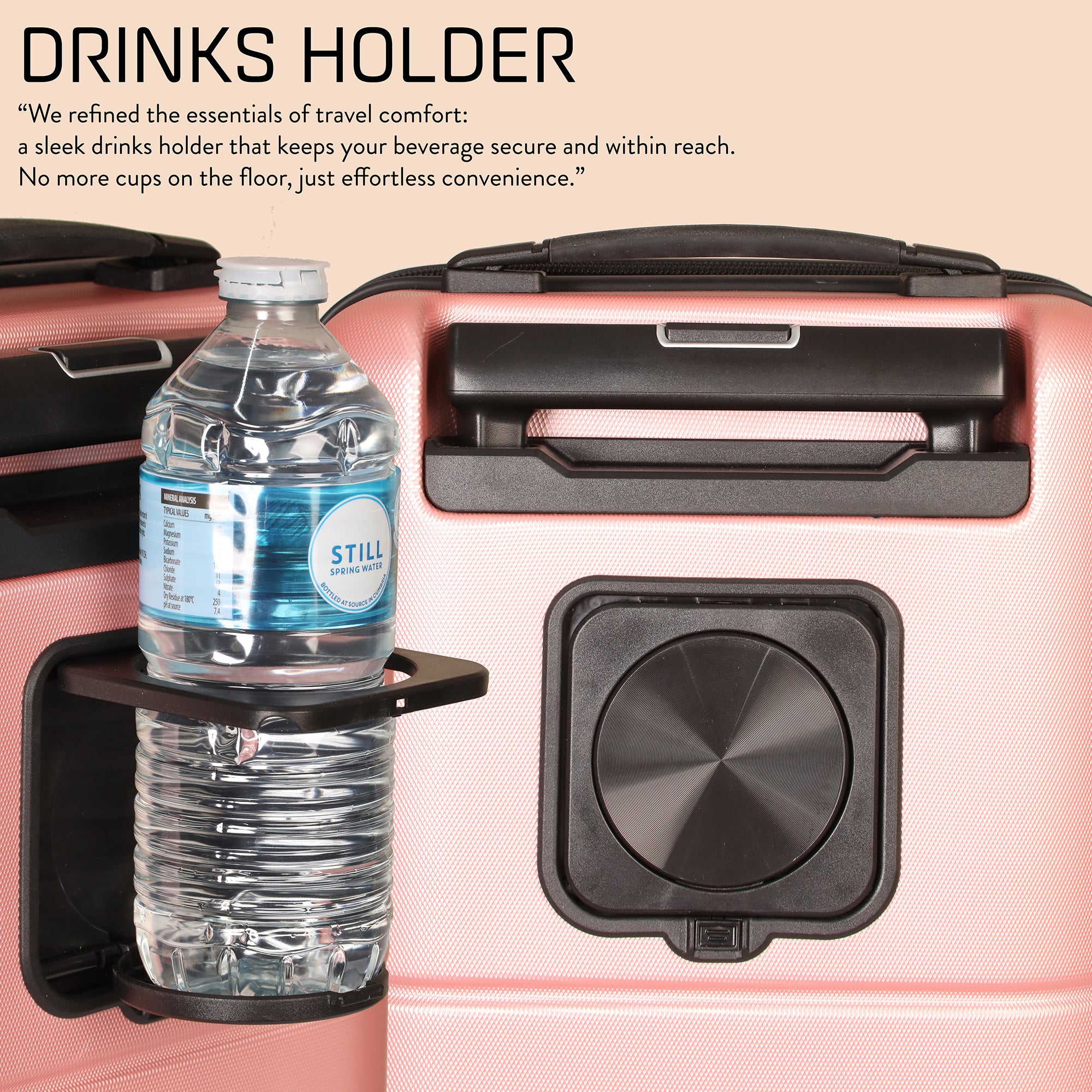 SKY BLUE WOW TRAVEL UNDERSEAT CABIN BAG  RYANAIR - WIZZAIR