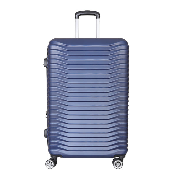 NAVY 3 PIECE LUGGAGE SUITCASE SET