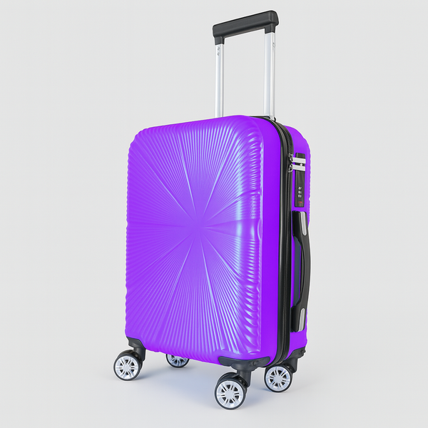Dark Purple Underseat Cabin Suitcase EASYJET