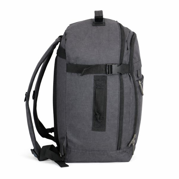 Black Ryanair Cabin Backpack 40x30x20 Underseat Cabin Bag