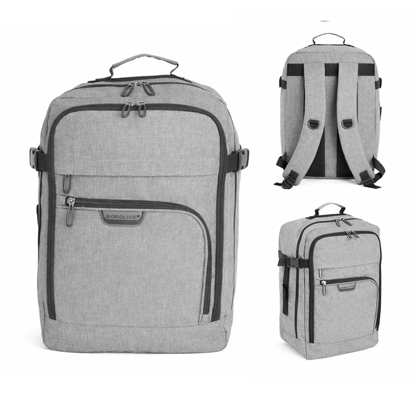 Grey Ryanair Cabin Backpack 40x30x20 Underseat Cabin Bag