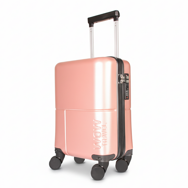 ROSE GOLD WOW TRAVEL UNDERSEAT CABIN BAG  RYANAIR - WIZZAIR 40x30x20 *NEW SIZE*