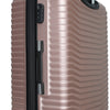 SILVER GREY 3 PIECE LUGGAGE SUITCASE SET